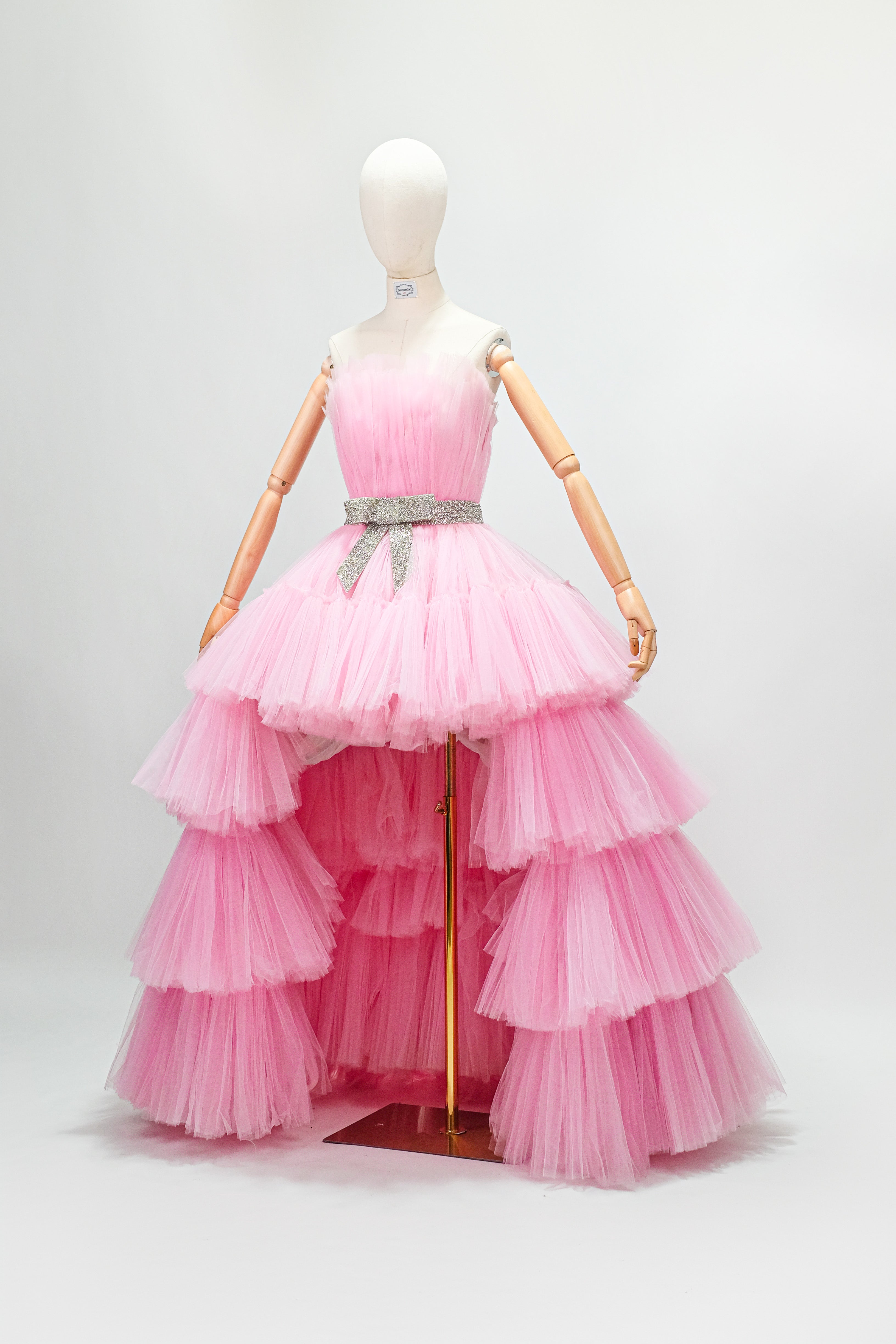 2406024 - PINK OMBRE TULLE TIERED